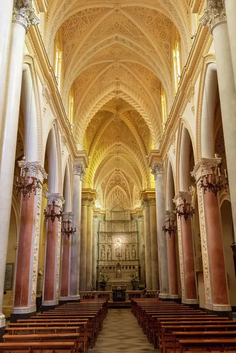 Framed Print : Italy, Sicily, Erice, interior of the Mother church, Clocher du Dome d'Erice Framed Print : Italy, Sicily, Erice, interior of the Mother church, Clocher du Dome d'Erice