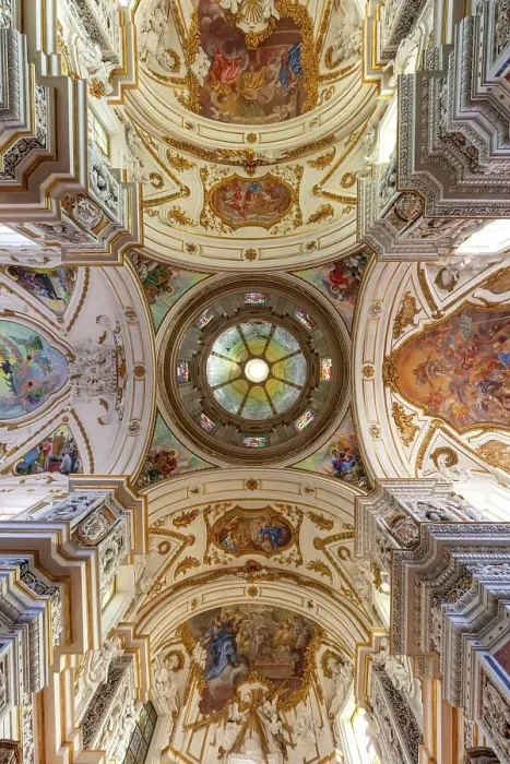 Framed Print : Italy, Sicily, Palermo, Chiesa del Gesu; Casa Professa; Interior detail Framed Print : Italy, Sicily, Palermo, Chiesa del Gesu; Casa Professa; Interior detail