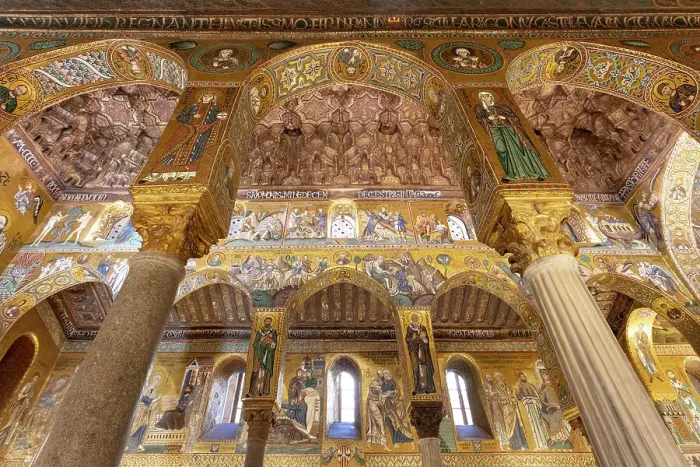 Framed Print : Italy, Sicily, Palermo, Palazzo dei normanni (Palace of the normans), Capella Palatina (Palatine chapel) Framed Print : Italy, Sicily, Palermo, Palazzo dei normanni (Palace of the normans), Capella Palatina (Palatine chapel)