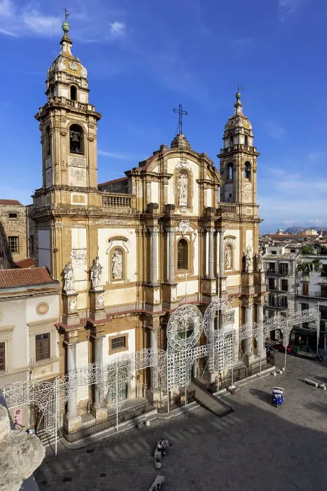 Framed Print : Italy, Sicily, Palermo, San Domenico church Framed Print : Italy, Sicily, Palermo, San Domenico church