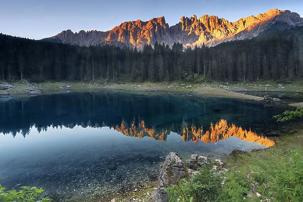 Italy, Trentino-Alto Adige, Alps, Dolomites, Bolzano district, Val d Ega