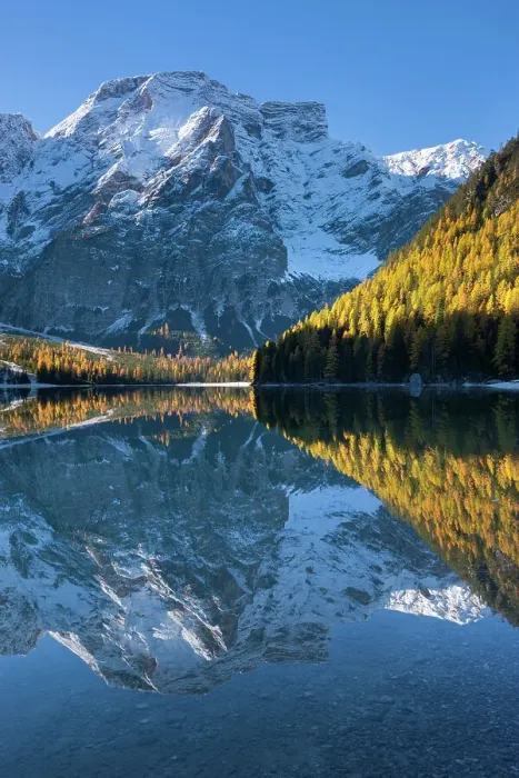 Framed Print : Italy, Trentino-Alto Adige, Dolomites, Lake Braies Framed Print : Italy, Trentino-Alto Adige, Dolomites, Lake Braies