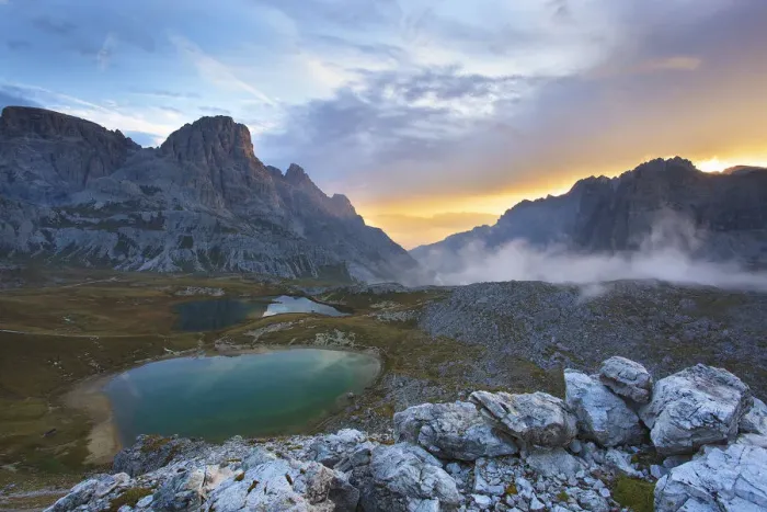Framed Print : Italy, Trentino Alto Adige, rifugio Locatelli, Monte Paterno Framed Print : Italy, Trentino Alto Adige, rifugio Locatelli, Monte Paterno