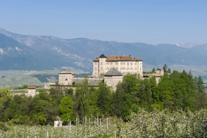 Framed Print : Italy, Trentino, Non Valley, Thun Castle Framed Print : Italy, Trentino, Non Valley, Thun Castle