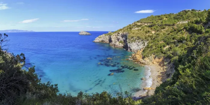 Framed Print : Italy, Tuscany, Monte Argentario, Acqua Dolce Beach Framed Print : Italy, Tuscany, Monte Argentario, Acqua Dolce Beach