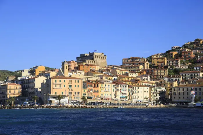 Framed Print : Italy, Tuscany, Monte Argentario, Porto Santo Stefano Framed Print : Italy, Tuscany, Monte Argentario, Porto Santo Stefano