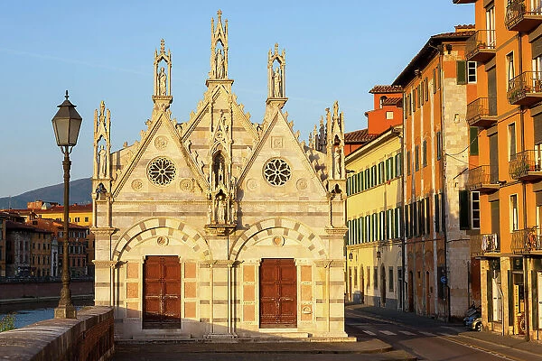 Italy, Tuscany, Pisa town, Santa Maria dell Spina church