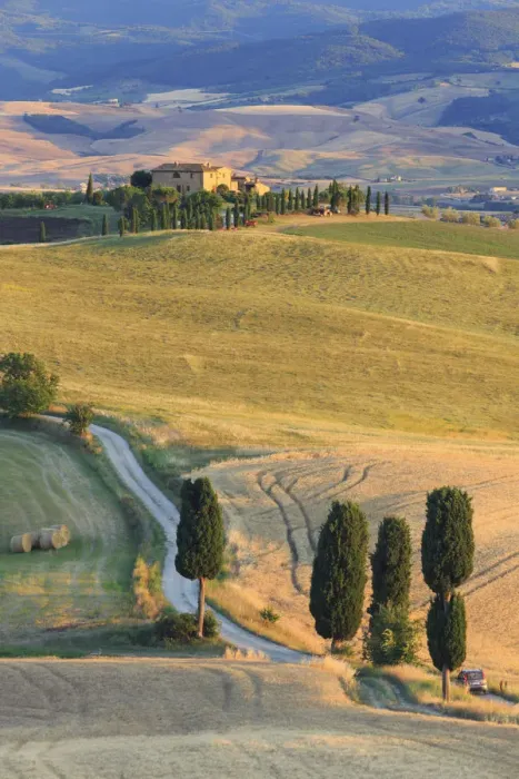 Framed Print : Italy, Tuscany, San Quirico D Orcia, Terrapille Farmhouse (featured in Framed Print : Italy, Tuscany, San Quirico D Orcia, Terrapille Farmhouse (featured in