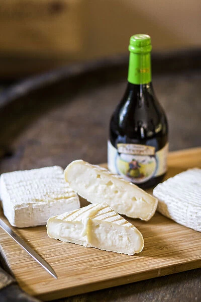 Italy, Tuscany, Serchio Valley, Cheese tasting in a factory of the Garfagnana