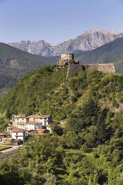 Italy, Tuscany, Serchio Valley, The Verrucoles Fortress