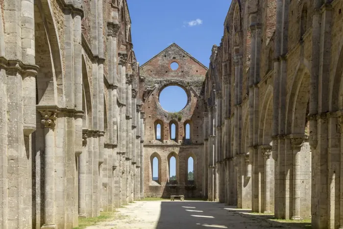Framed Print : Italy. Tuscany. Siena district Chiusdino. San Galgano Abbey Framed Print : Italy. Tuscany. Siena district Chiusdino. San Galgano Abbey