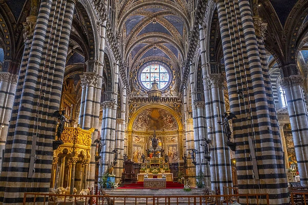 Italy, Tuscany, Siena, Santa Maria Assunta cathedral