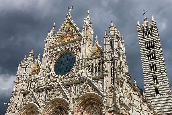 Italy, Tuscany, Siena town, old town, Cathedral (Duomo)