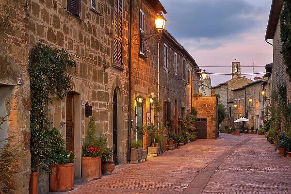 Italy, Tuscany, Sovana village