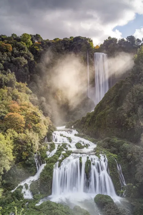 Framed Print : Italy, Umbria: Cascata delle Marmore Framed Print : Italy, Umbria: Cascata delle Marmore