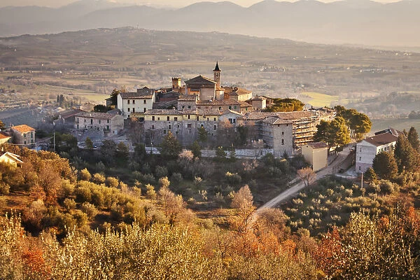 Italy, Umbria, Perugia district, Giano dell Umbria