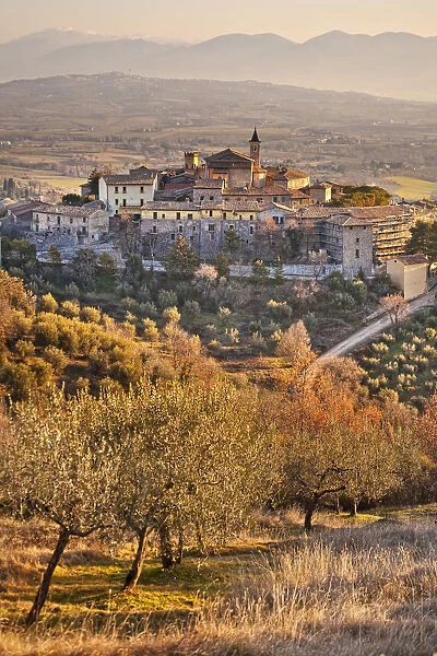 Italy, Umbria, Perugia district, Giano dell Umbria