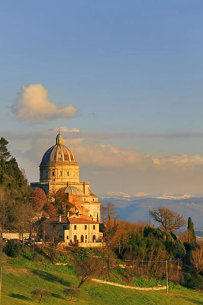 Italy, Umbria, Perugia district, Todi, Santa Maria della Consolazione