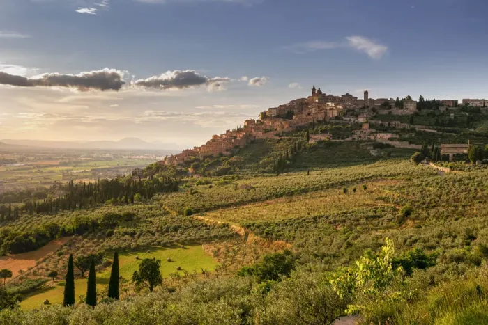 Framed Print : Italy, Umbria, Perugia district, Trevi Framed Print : Italy, Umbria, Perugia district, Trevi