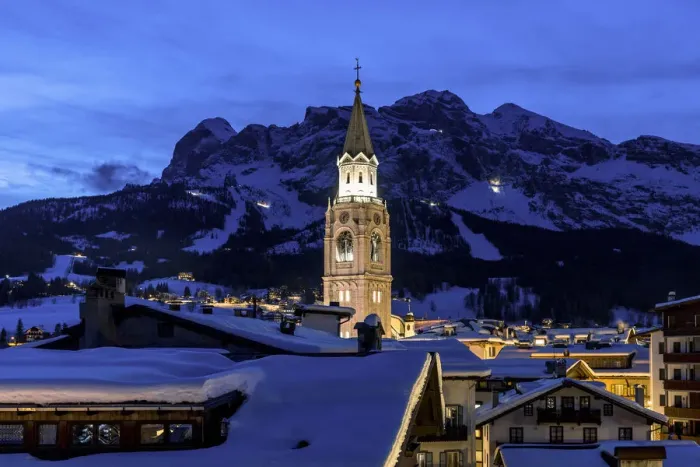 Framed Print : Italy, Veneto, Belluno district, Boite Valley, the bell tower symbol of Cortina d Ampezzo Framed Print : Italy, Veneto, Belluno district, Boite Valley, the bell tower symbol of Cortina d Ampezzo