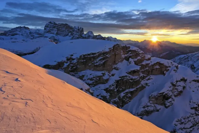 Framed Print : Italy, Veneto, Sunrise on the Croda di Toni Group Framed Print : Italy, Veneto, Sunrise on the Croda di Toni Group