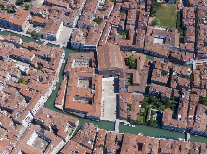 Framed Print : Italy, Veneto, Venice, Aerial view of city centre Framed Print : Italy, Veneto, Venice, Aerial view of city centre
