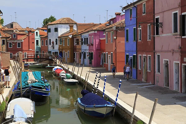 Italy, Veneto, Venice, Burano Island