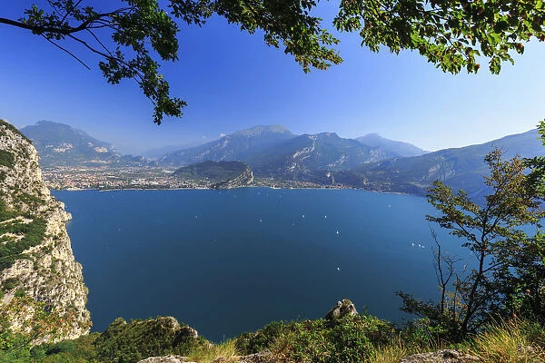 Italy. Veneto. Verona district. Lake Garda