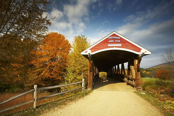 Jackson Covered Bridge, New Hampshire, USA