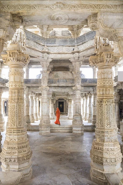 Jain temple at Ranakpur, Rajasthan, India