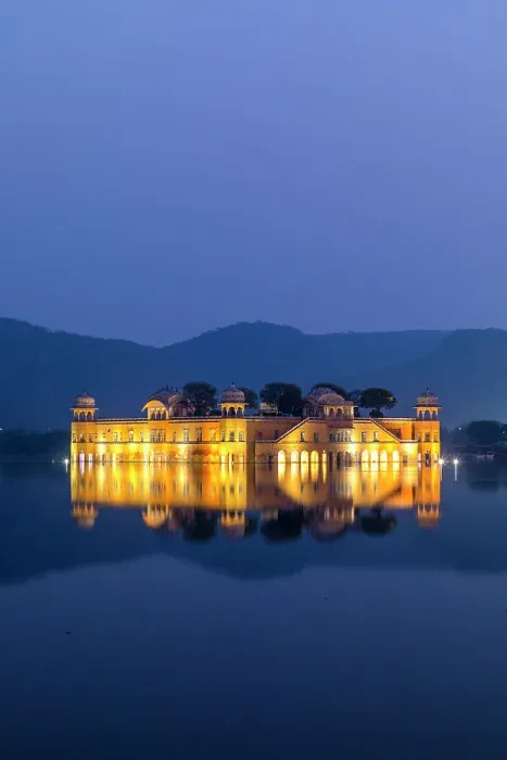 Framed Print : Jal Mahal Palace at Dusk, Man Sagar Lake, Jaipur, Rajasthan, India Framed Print : Jal Mahal Palace at Dusk, Man Sagar Lake, Jaipur, Rajasthan, India