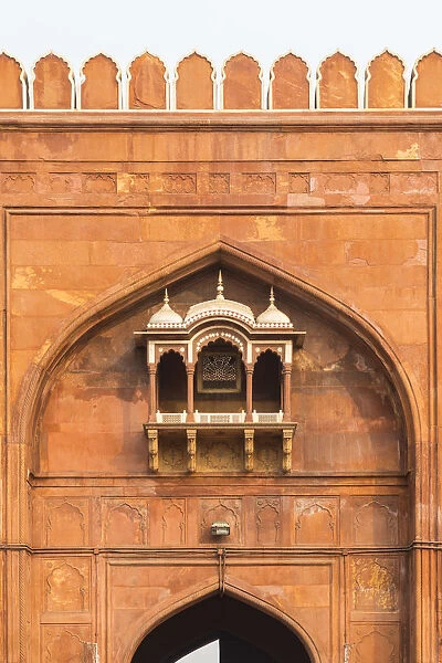 Jama Masjid Mosque (Indias largest Mosque), Old Delhi, Delhi, India