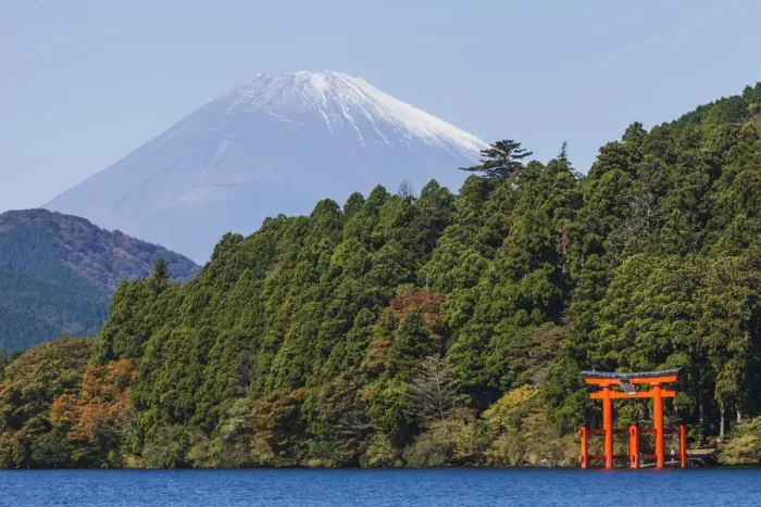 Framed Print : Japan, Honshu, Fuji-Hakone-Izu National Park, Lake Ashinoko and Mt. Fuji Framed Print : Japan, Honshu, Fuji-Hakone-Izu National Park, Lake Ashinoko and Mt. Fuji