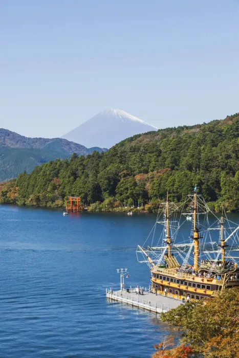 Framed Print : Japan, Honshu, Fuji-Hakone-Izu National Park, Lake Ashinoko and Mt Framed Print : Japan, Honshu, Fuji-Hakone-Izu National Park, Lake Ashinoko and Mt