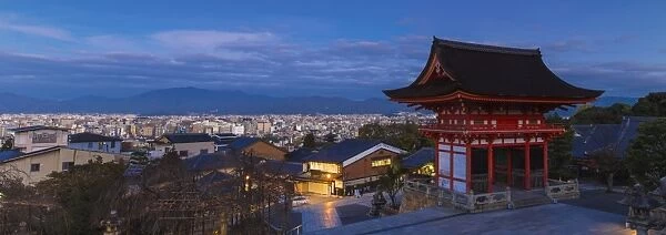 Japan, Kyoto, Higashiyama District, Kiyomizu-dera Temple, The Deva gate