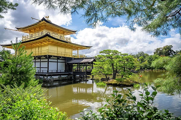 Japan, Kyoto, Kinkaku-ji, -The Golden Pavilion