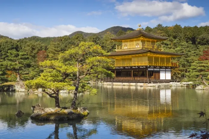 Framed Print : Japan, Kyoto, Kinkaku-ji, -The Golden Pavilion officially named Rokuon-ji Framed Print : Japan, Kyoto, Kinkaku-ji, -The Golden Pavilion officially named Rokuon-ji