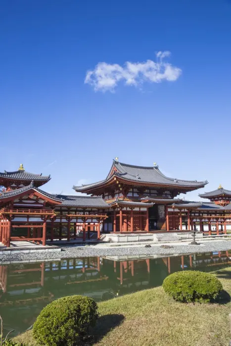 Framed Print : Japan, Kyoto, Uji, Byodoin Temple