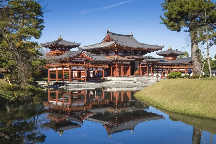 Framed Print : Japan, Kyoto, Uji, Byodoin Temple