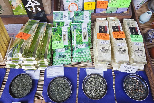 Japan, Kyoto, Uji, Shop Selling Tea