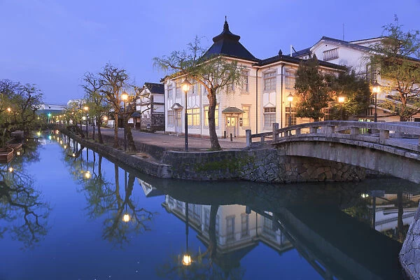 Japan, Okayama Prefecture, Kurashiki, traditional buildings in the Historic Bikan Quarter