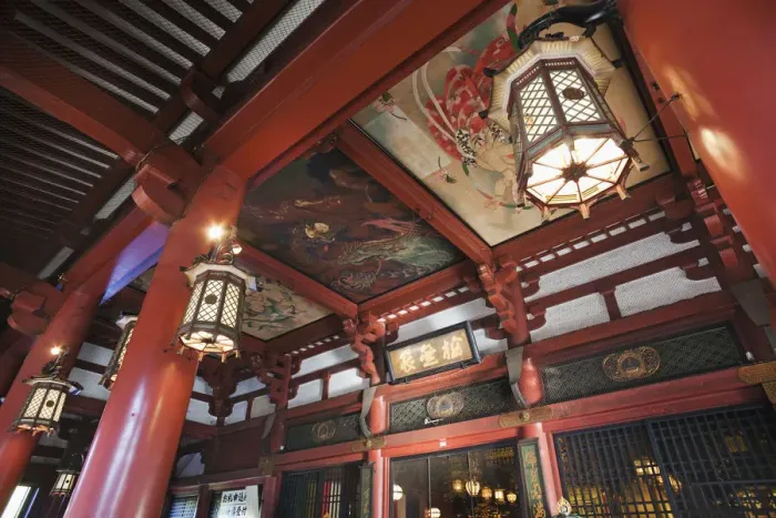 Framed Print : Japan, Tokyo, Asakusa, Interior of Asakusa Kannon Temple Framed Print : Japan, Tokyo, Asakusa, Interior of Asakusa Kannon Temple