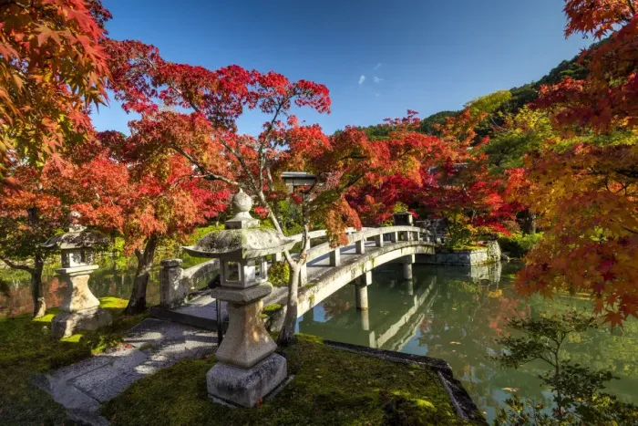 Framed Print : Japanese Garden Bridge, Kyoto, Japan Framed Print : Japanese Garden Bridge, Kyoto, Japan