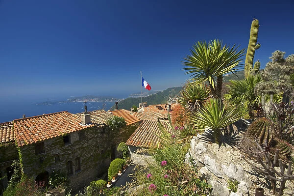 Jardin Exotique in Eze, Cote da'Azur, Alpes-Maritimes, Provence-Alpes-Cote d Azur