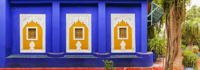Framed Print : Jardin Majorelle, The Majorelle Garden is a botanical garden in Marrakech, Morocco Framed Print : Jardin Majorelle, The Majorelle Garden is a botanical garden in Marrakech, Morocco