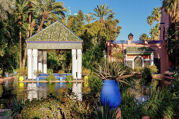 The Jardin Majorelle, Marrakech, Morocco