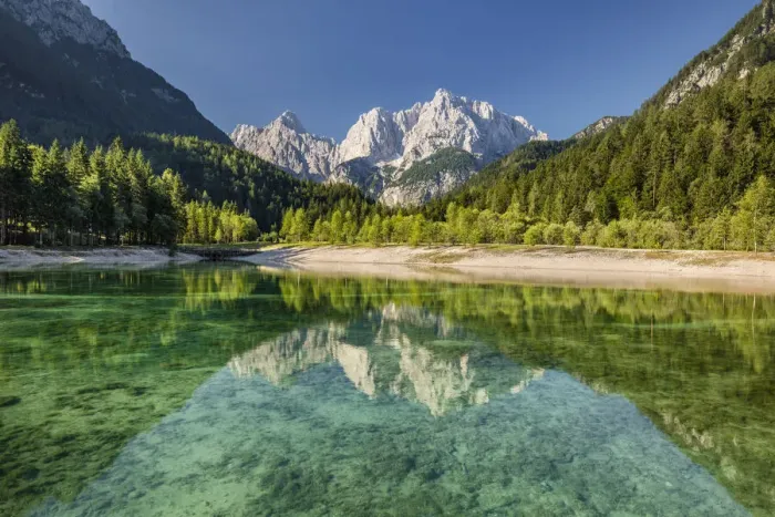 Framed Print : Jasna Lake, Kranjska Gora, Triglav National Park, Slovenia Framed Print : Jasna Lake, Kranjska Gora, Triglav National Park, Slovenia