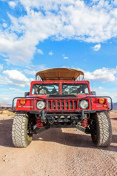 A Jeep at Lion's Back, Utah, USA