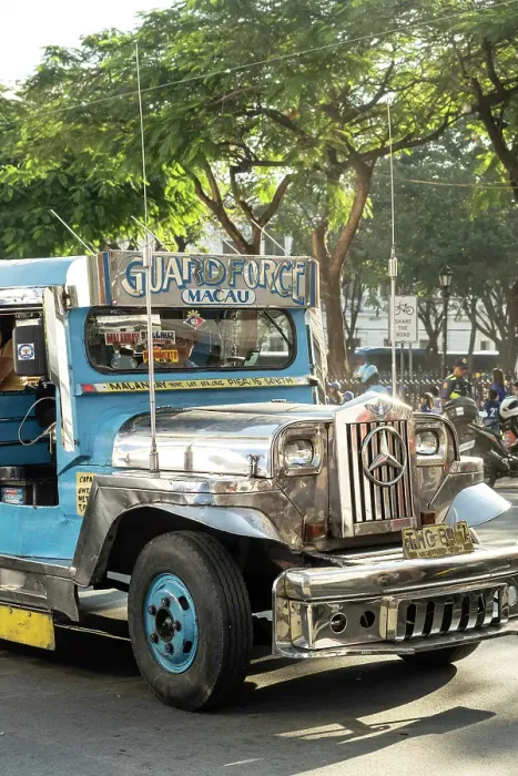Framed Print : Jeepney in Intramuros, Manila, capital of The Philippines Framed Print : Jeepney in Intramuros, Manila, capital of The Philippines