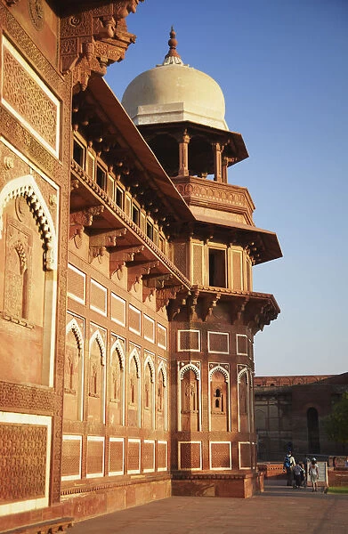 Jehangirs Palace in Agra Fort, Agra, Uttar Pradesh, India